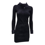 TWINSET abito tinta unita con pelliccia Nero per Bambina 242GJ3200X NERO TWINSET