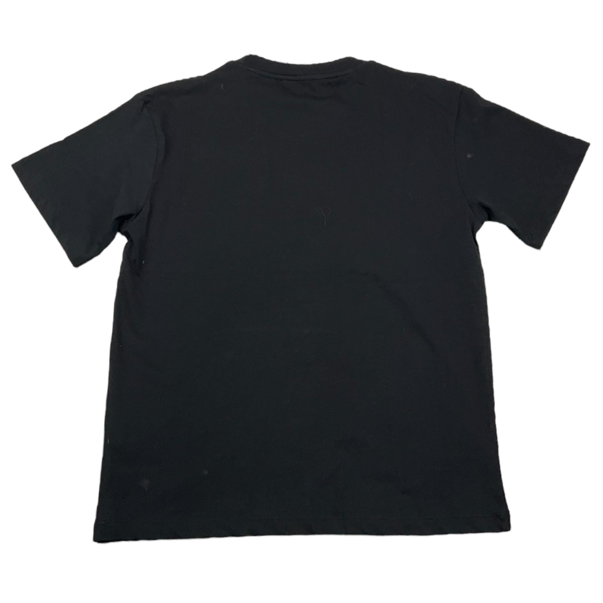 JOHN RICHMOND t-shirt girocollo tinta unita con stampa in contrasto Nero per Bambino RBA25188TS NERO JOHN RICHMOND