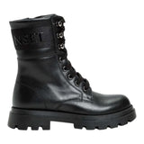 TWINSET stivaletti bassi tinta unita con lacci Nero per Bambina 242GCJ03A NERO TWINSET