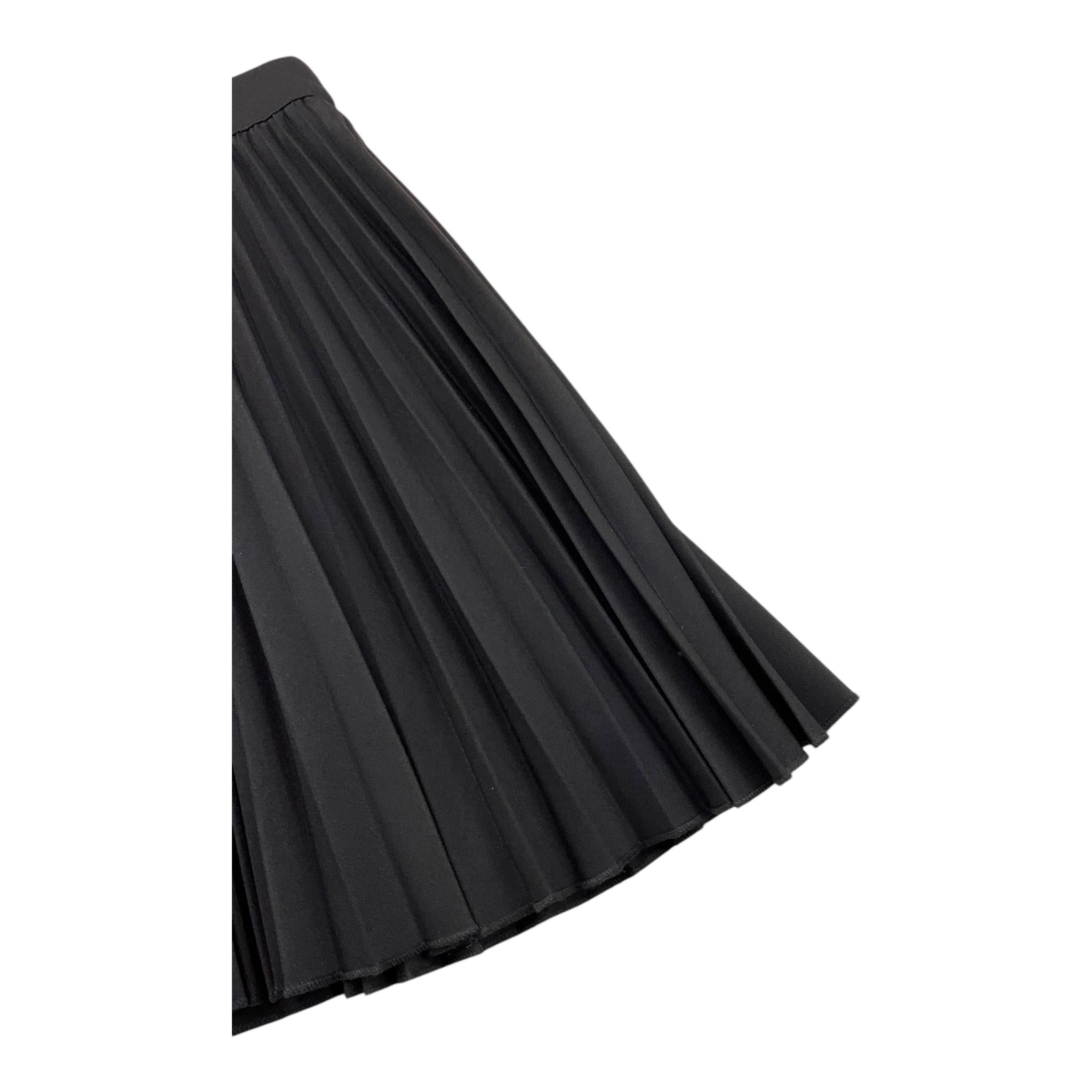 TO be too gonna tinta unita plissettata Nero per Bambina TFBF24G609 NERO TO be too