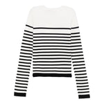 TWINSET maglia bicolore con fantasia a righe Bianco/nero per Bambina 242GJ3030 BIANCO/NERO TWINSET