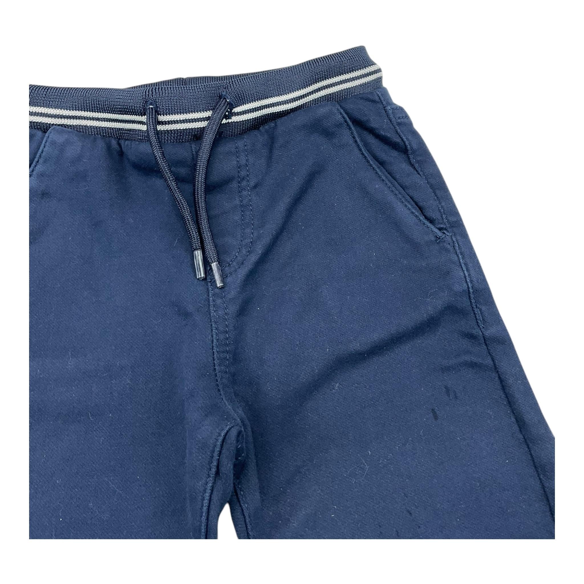 MAYORAL pantalone tinta unita con elastico in vita Blu per Bambino 2536 BLU MAYORAL