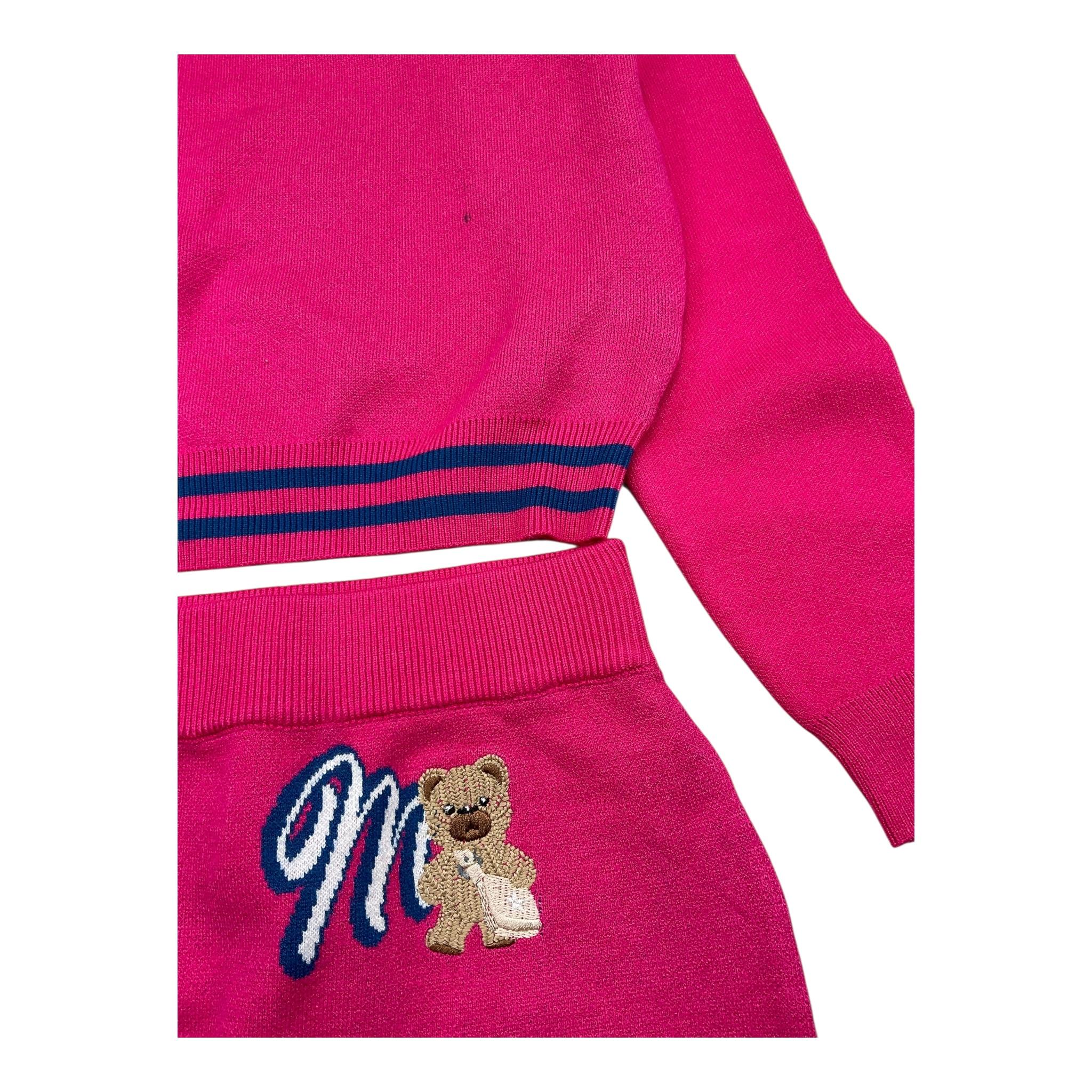 MARC ELLIS completo 2 pezzi maglia-gonna tinta unita Fuxia per Bambina JMJSW00194X FUXIA MARC ELLIS