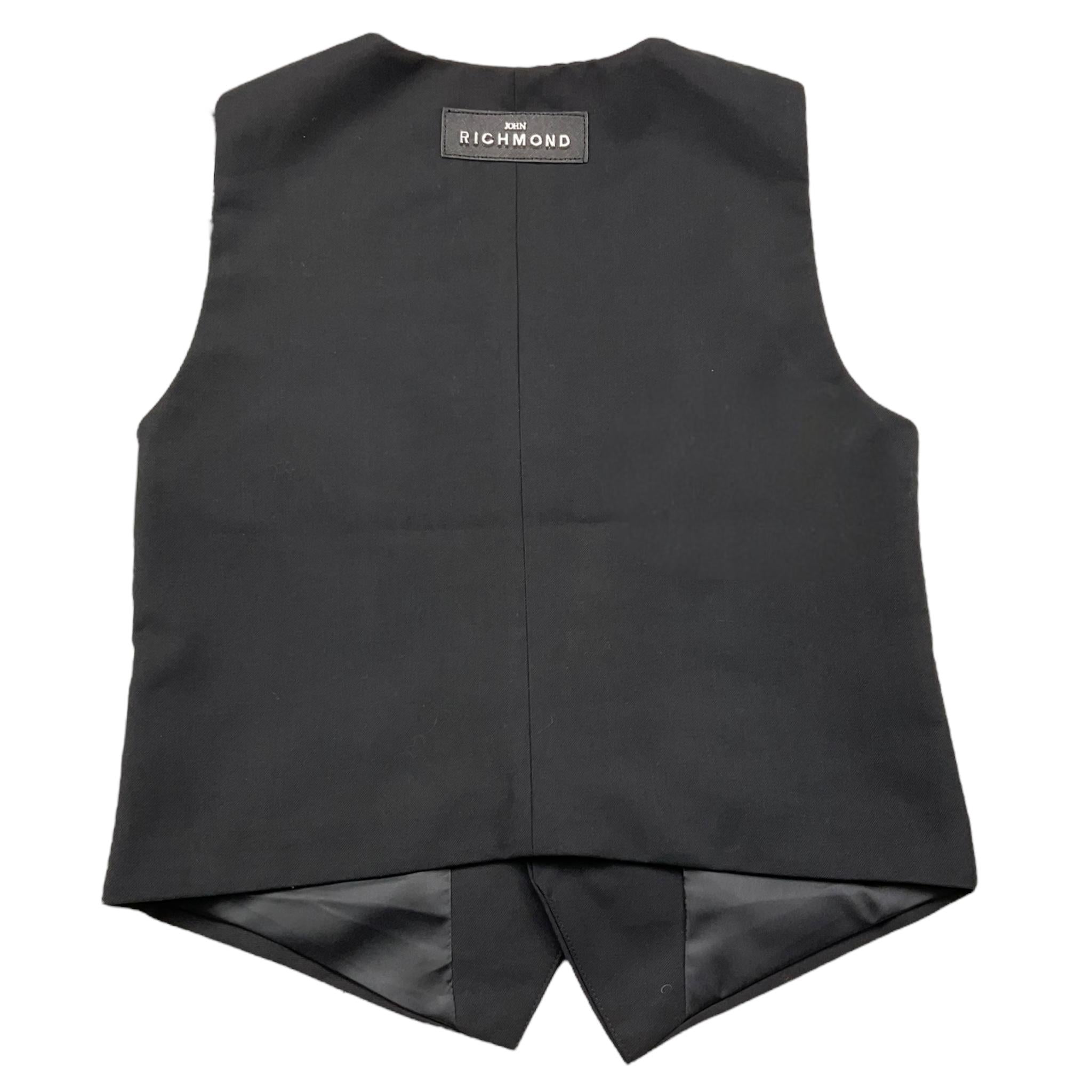 JOHN RICHMOND gilet tinta unita Nero per Bambino RBA25031GT NERO JOHN RICHMOND