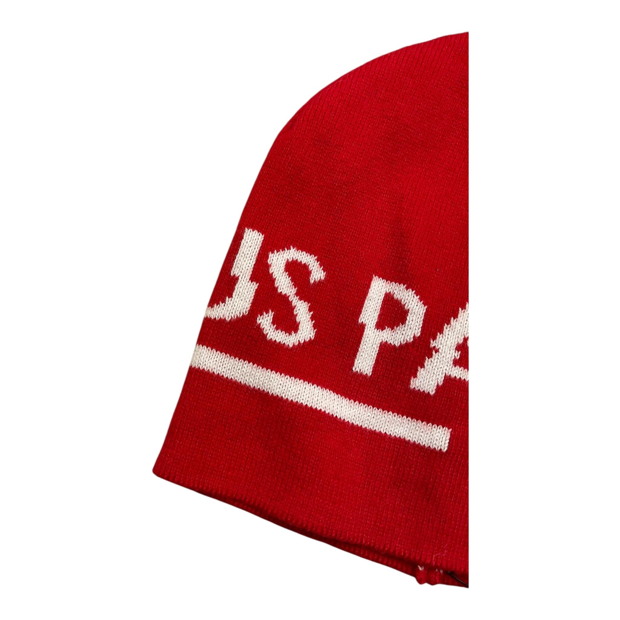 CESARE PACIOTTI cappello tinta unita con logo Rosso per Neonato CAP2321BN ROSSO CESARE PACIOTTI