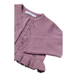 MAYORAL cardigan tinta unita traforato Viola per Neonata 2326X VIOLA MAYORAL