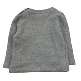 LE BEBE' maglia girocollo tinta unita con orso Grigio per Neonato LBB5164 GRIGIO LE BEBE'