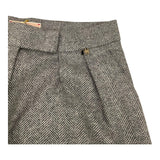 ELISABETTA FRANCHI pantalone tinta unita modello palazzo Grigio per Bambina EFPA248X GRIGIO ELISABETTA FRANCHI