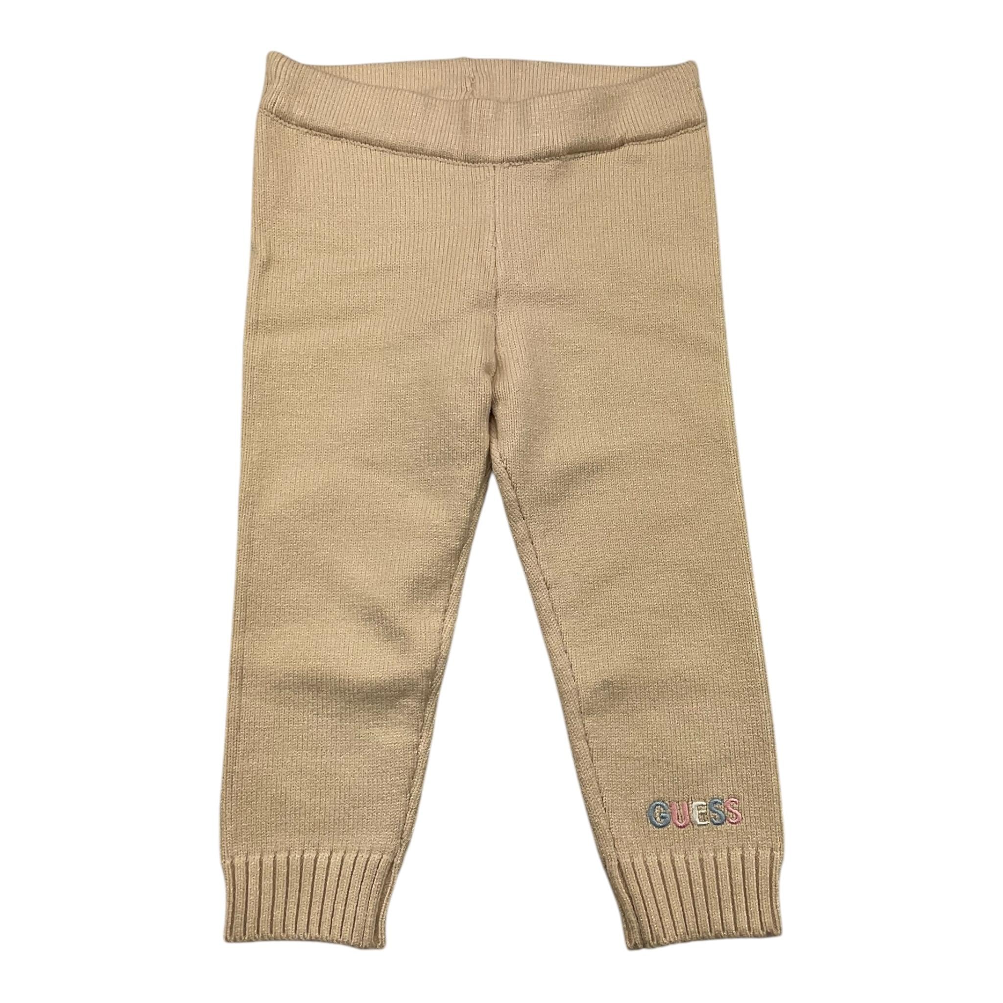 GUESS completo 2 pezzi maglia-pantalone tinta unita Beige per Neonata A4BG17Z3GS0 BEIGE GUESS