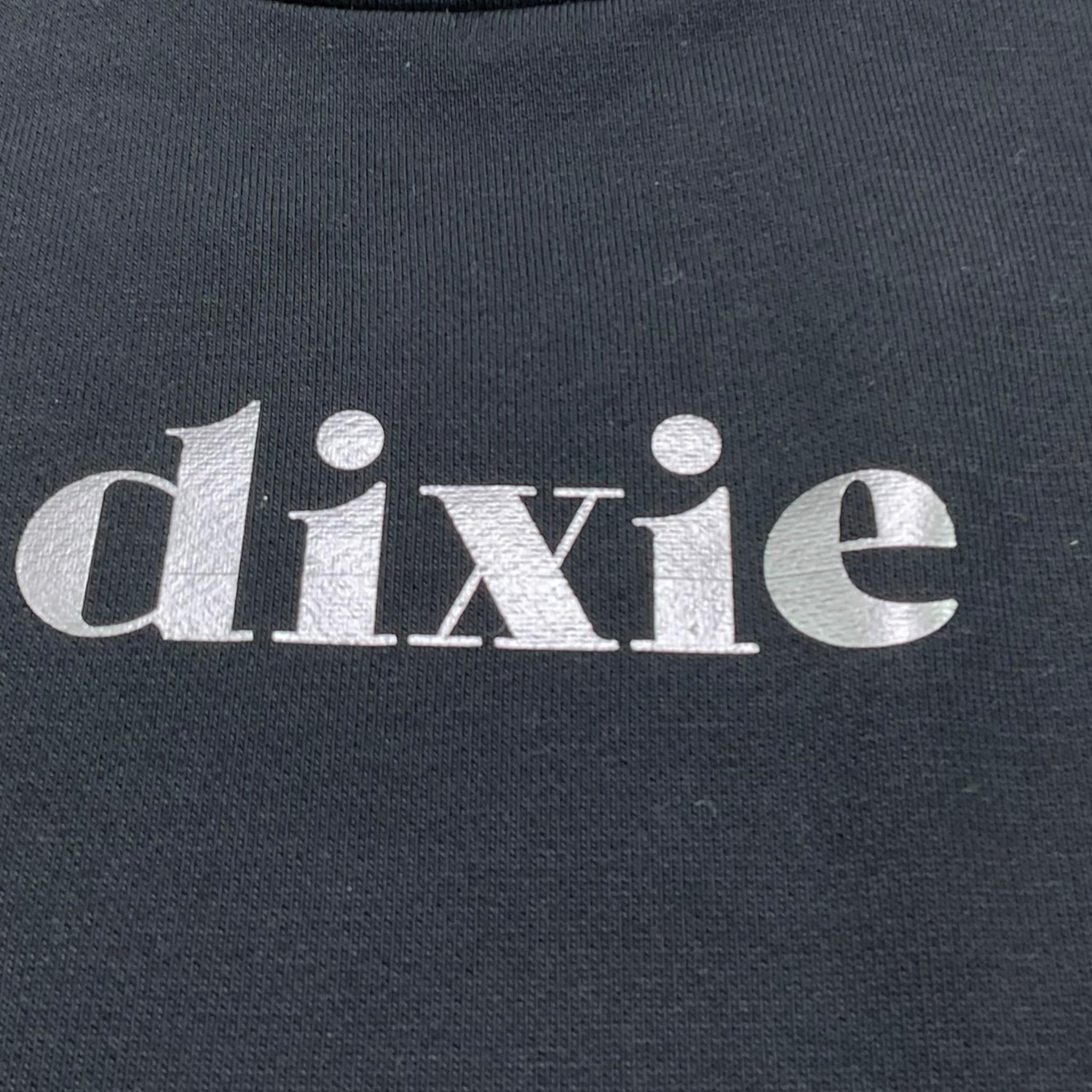 DIXIE felpa tinta unita girocollo con logo e tulle Nero per Bambina LB20040G67 NERO DIXIE