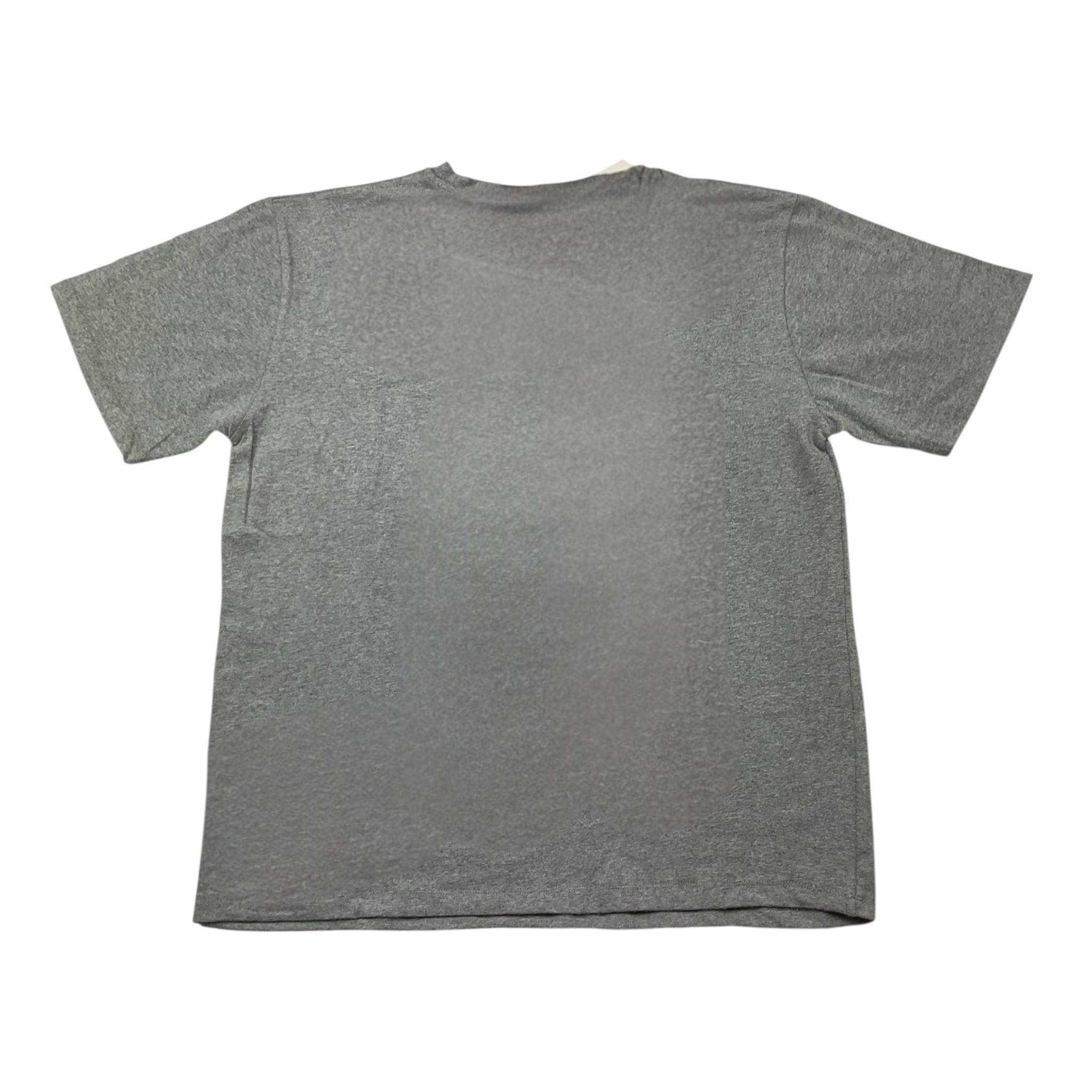 PAOLO PECORA t-shirt girocollo tinta unita con stampa Grigio per Bambino PP3736 GRIGIO PAOLO PECORA