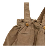 WEDOBLE pagliaccetto tinta unita con bretelle Marrone per Neonata I2404905 MARRONE WEDOBLE