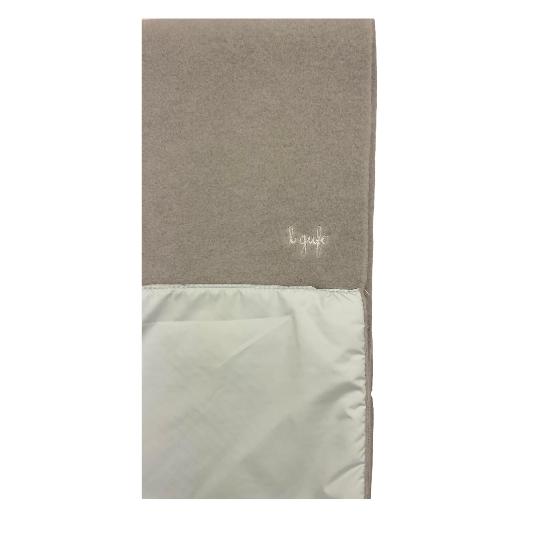IL GUFO sciarpa bicolore con logo Grigio per Bambino A24SP140M0108 GRIGIO IL GUFO