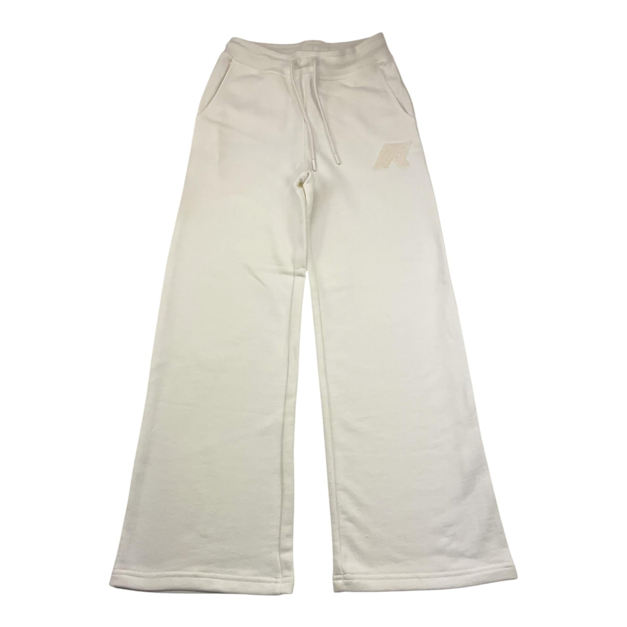 K-WAY pantalone modello a palazzo tinta unita Bianco per Bambina K41419W BIANCO K-WAY