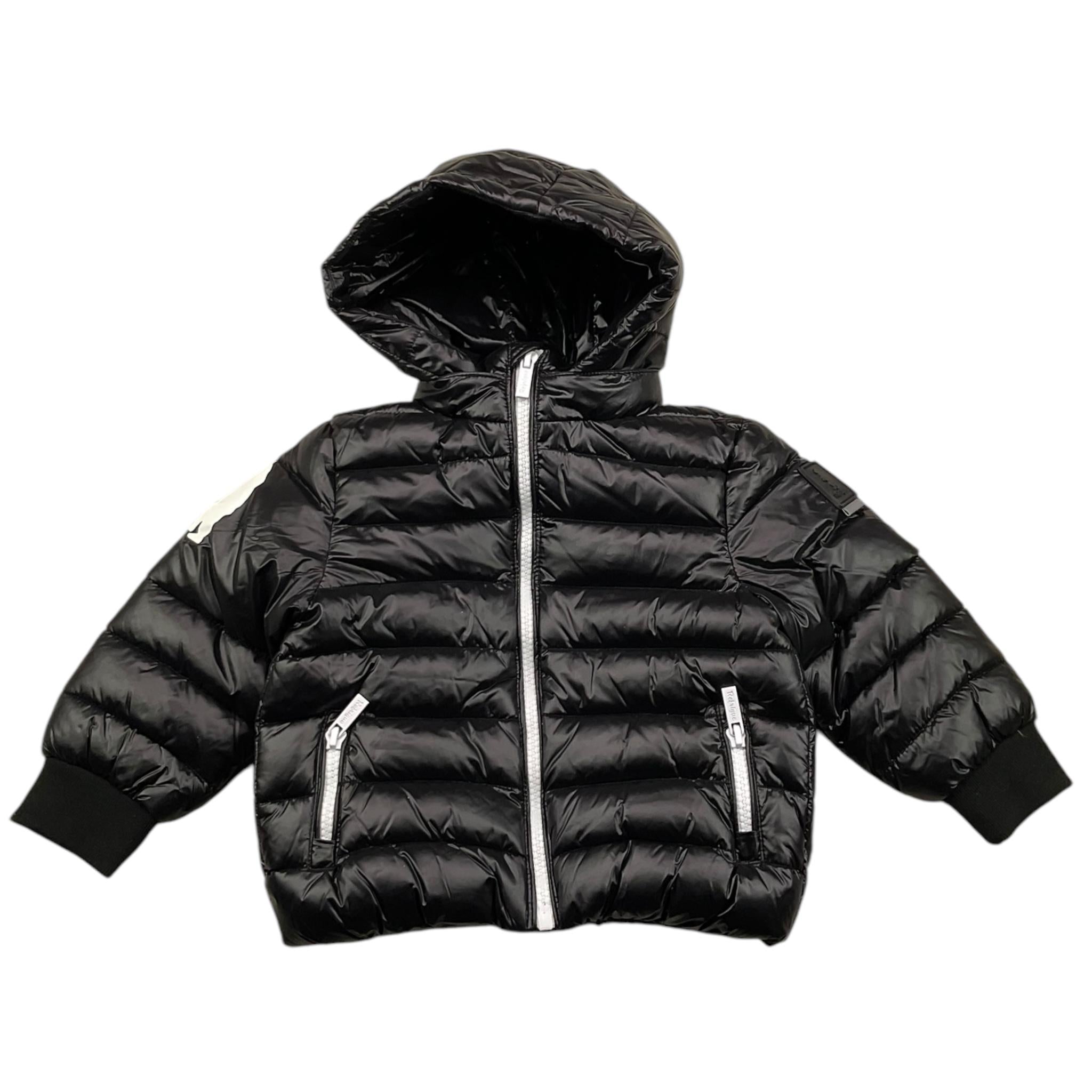 REFRIGUE giubbino tinta unita con cappuccio  Nero per Bambino 2871O00003 NERO REFRIGUE