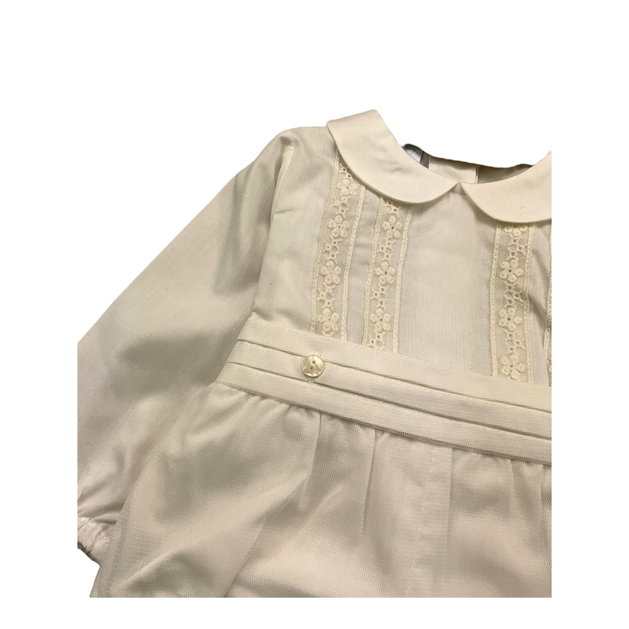 GRANLEI completo 2 pezzi camicia-culotte Bianco per Neonato 224226 BIANCO GRANLEI