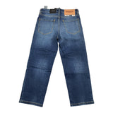 DSQUARED2 jeans tinta unita con strappi Blu per Bambino DQ0501 BLU DSQUARED2