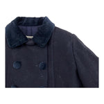 PAIO CRIPPA cappotto tinta unita con colletto Blu per Neonata MANTOVA BLU PAIO CRIPPA