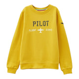 AERONAUTICA MILITARE shirt girocollo tinta unita con stampa Giallo per Bambino 242TS0001AJRJ664 GIALLO AERONAUTICA MILITARE