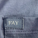 FAY shirt tinta unita girocollo con taschino Blu per Neonato FT8P20N BLU FAY