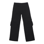GAELLE jeans tinta unita con profili logati Nero per Bambina 2741P00310 NERO GAELLE