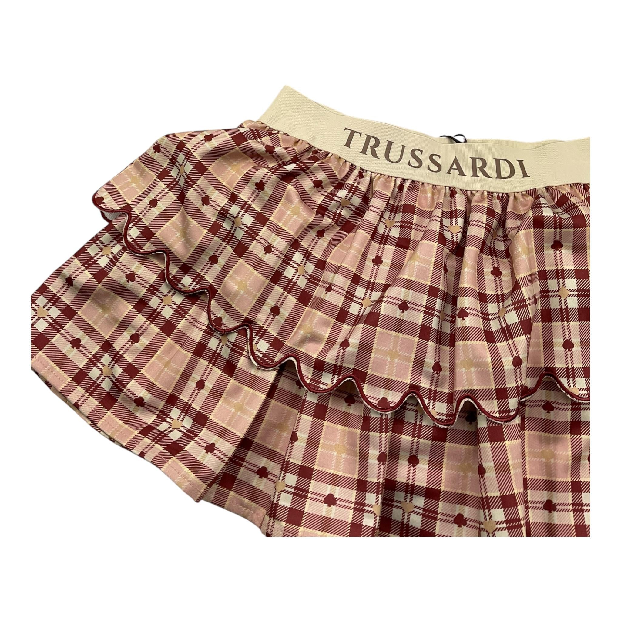 TRUSSARDI gonna stampa fantasia con elastico in vita Multicolor per Bambina TGA25125GO MULTICOLOR TRUSSARDI