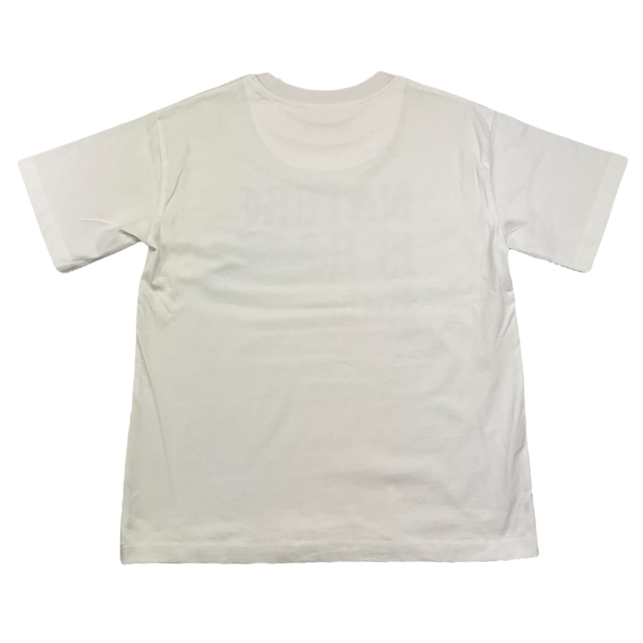 JOHN RICHMOND t-shirt girocollo tinta unita cn stampa in contrasto Bianco per Bambino RBA25057TS BIANCO JOHN RICHMOND