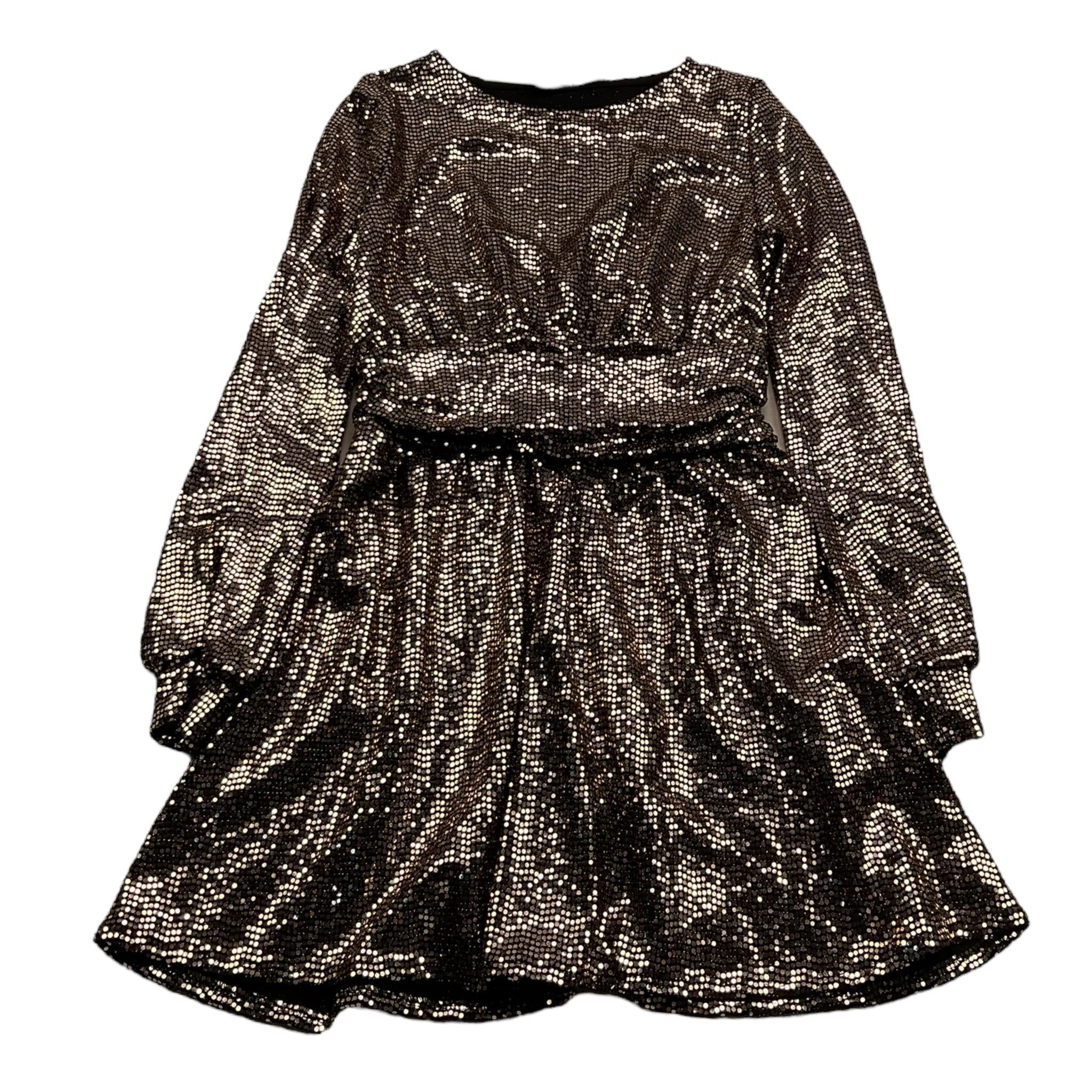 MARC ELLIS abito manica lunga tinta unita Oro per Bambina JMJDR12536 ORO MARC ELLIS