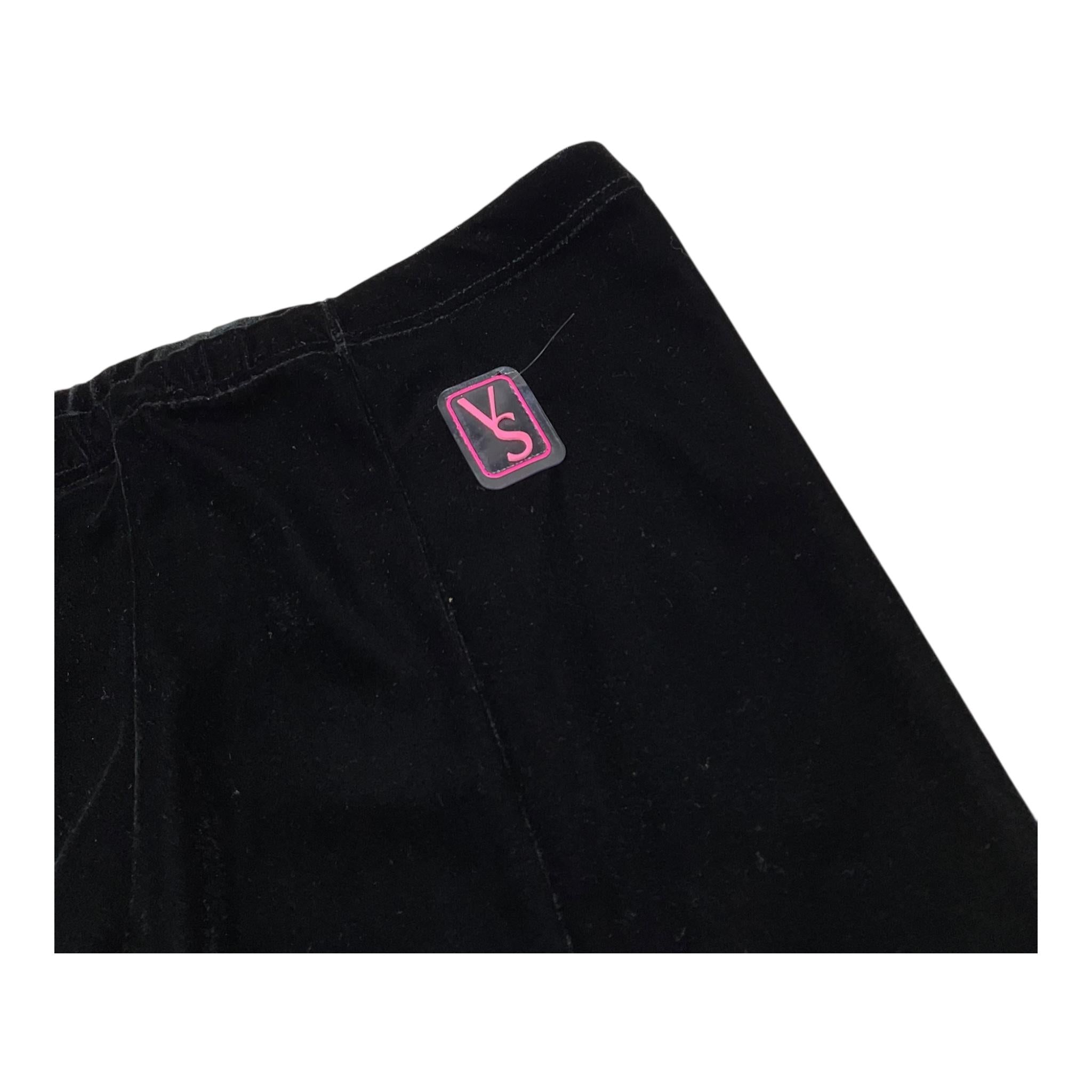VICTORIA & STELLA leggins tinta unita in velluto Nero per Bambina DJDJ NERO VICTORIA & STELLA