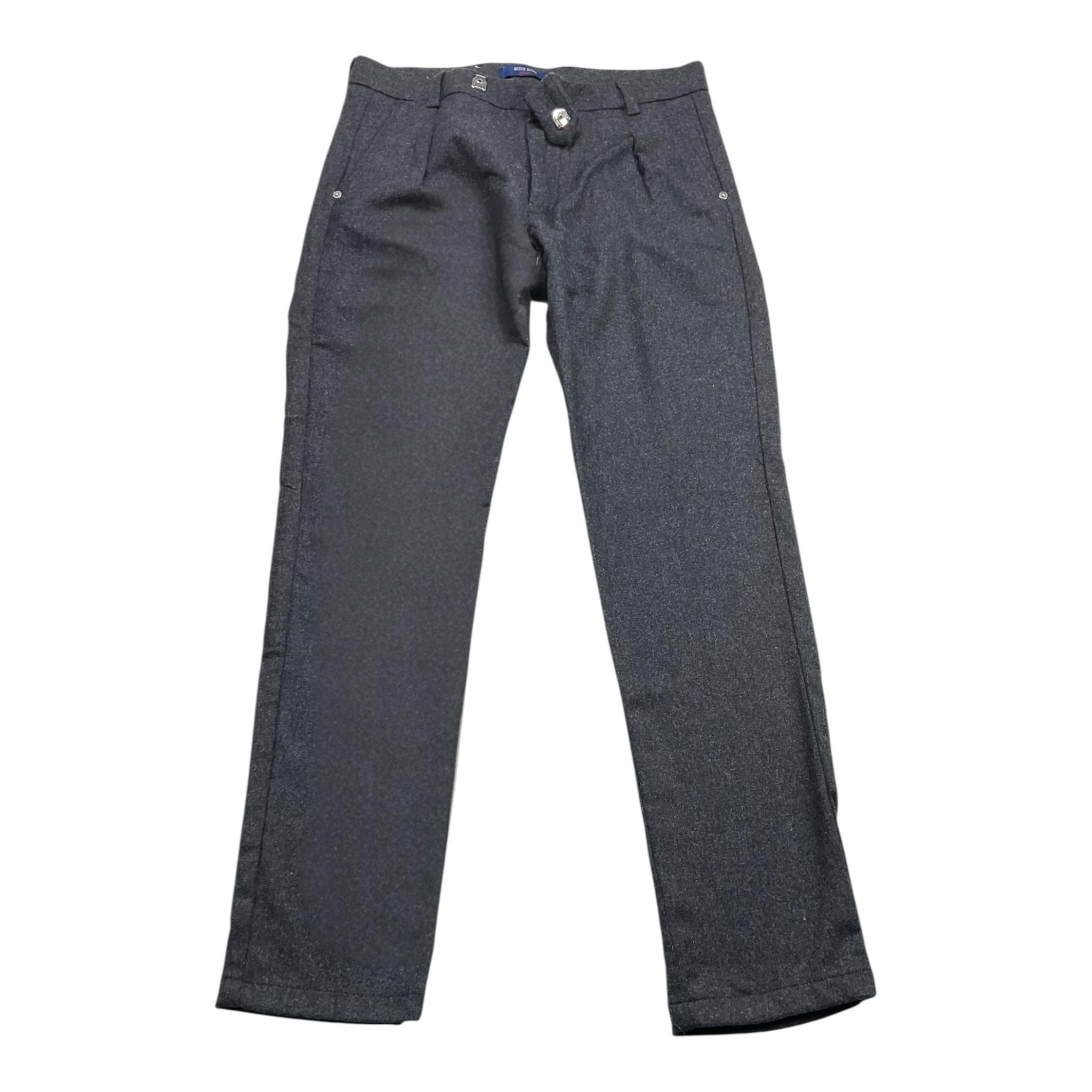 ENTRE AMIS pantalone tinta unita con girovita regolabile Grigio per Bambino PAN1200 GRIGIO ENTRE AMIS