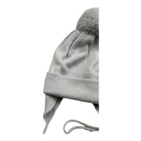 IL TRENINO cappello tinta unita con pon pon Azzurro per Neonato 167803 AZZURRO IL TRENINO
