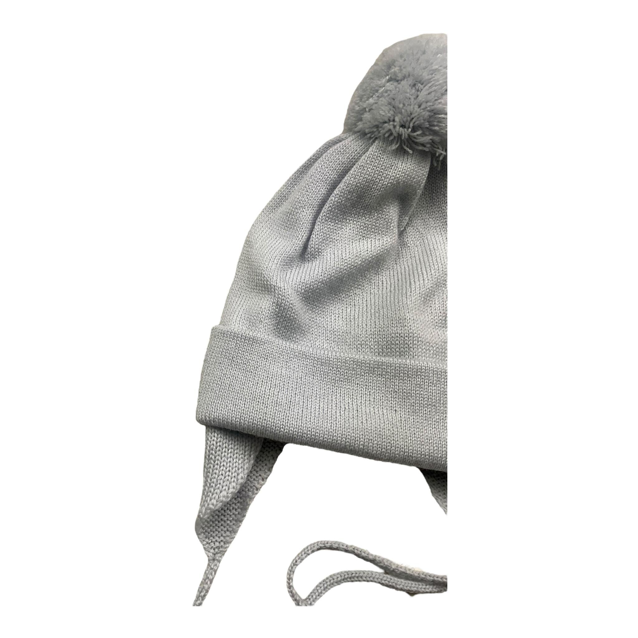 IL TRENINO cappello tinta unita con pon pon Azzurro per Neonato 167803 AZZURRO IL TRENINO