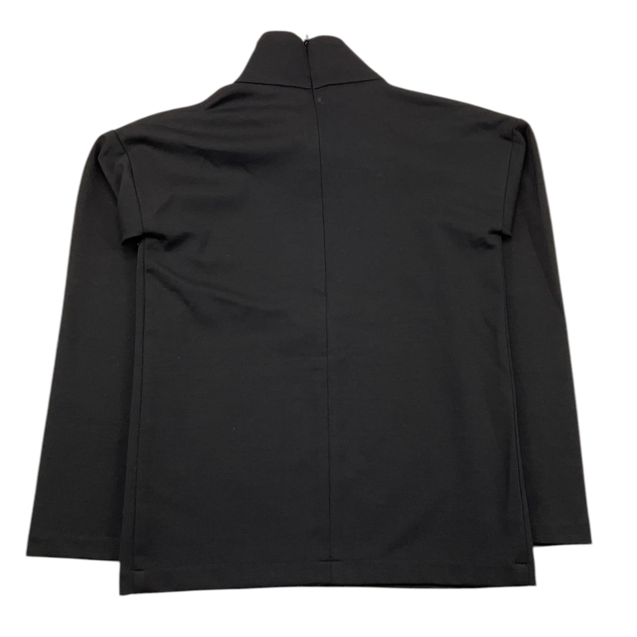 JOHN RICHMOND shirt collo alto tinta unita con brillantini Nero per Bambina RGA25181TS NERO JOHN RICHMOND