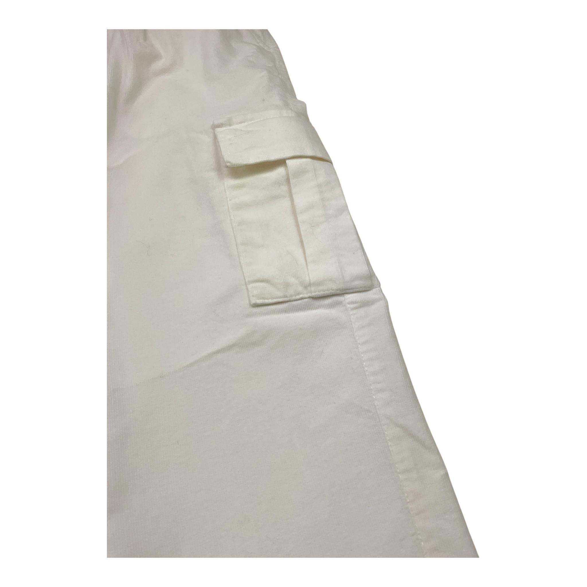 PAOLO PECORA pantalone tinta unita con elastico in vita Bianco per Bambino PP3853 BIANCO PAOLO PECORA