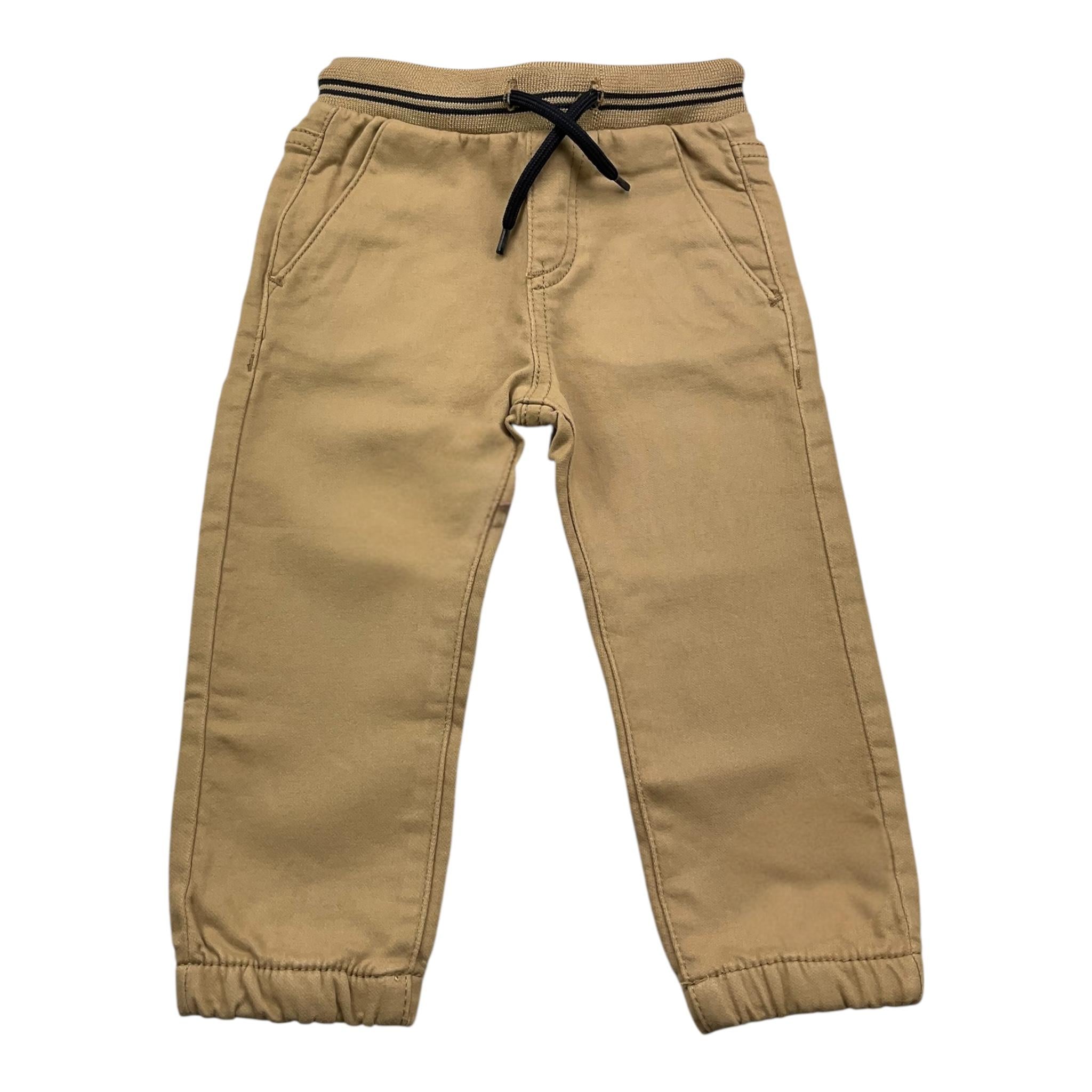 MAYORAL pantalone tinta unita con elastico in vita Beige per Neonato 2536XX BEIGE MAYORAL