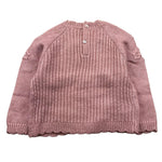 MAYORAL maglia tinta unita con ricami fiori Rosa per Neonata 2324XX ROSA MAYORAL
