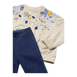 MAYORAL completo 2 pezzi felpa-leggins Beige per Neonata 2707 BEIGE MAYORAL