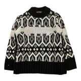 STAY STREET maglia girocollo tinta unita con fantasia Nero per Neonato MB804N NERO STAY STREET