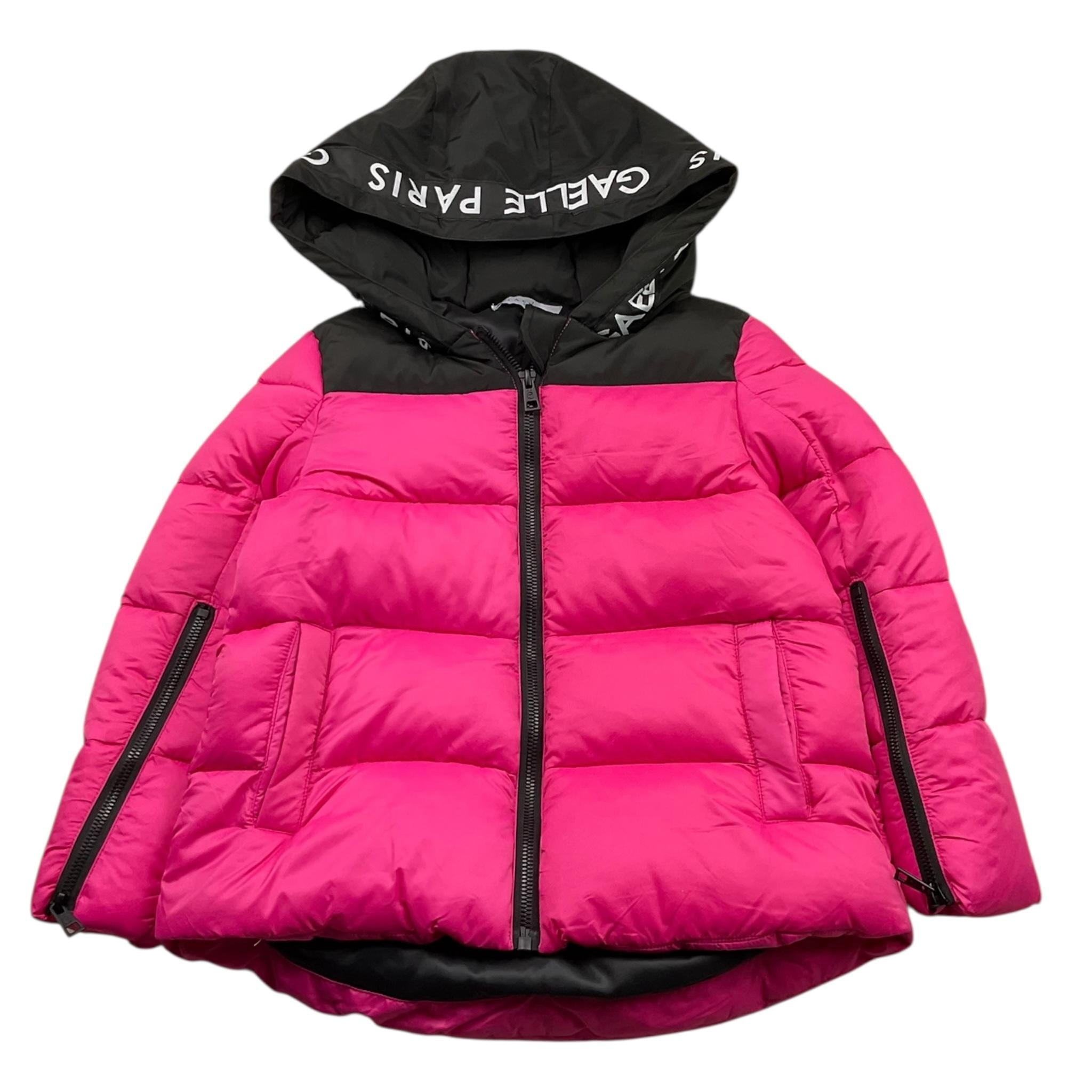 GAELLE giubbino tinta unita con cappuccio Fuxia per Bambina 2741O00344X FUXIA GAELLE
