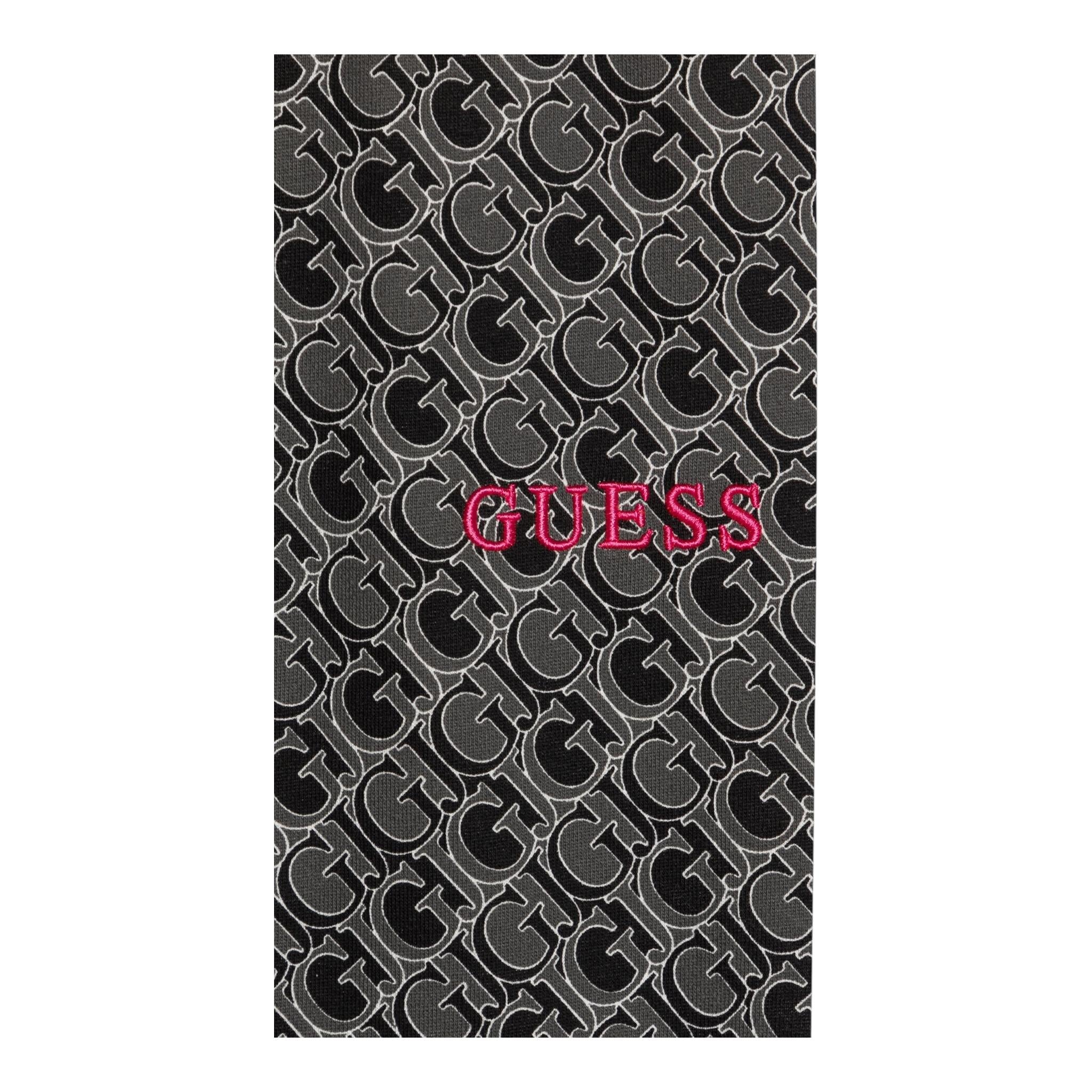 GUESS pantalone tuta stampa fantasia logo Nero per Bambina J4YQ11KA6R4 NERO GUESS