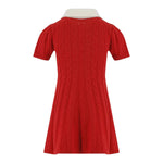 PHILOSOPHY abito tinta unita mezza manica con colletto Rosso per Bambina PFAB054 ROSSO PHILOSOPHY