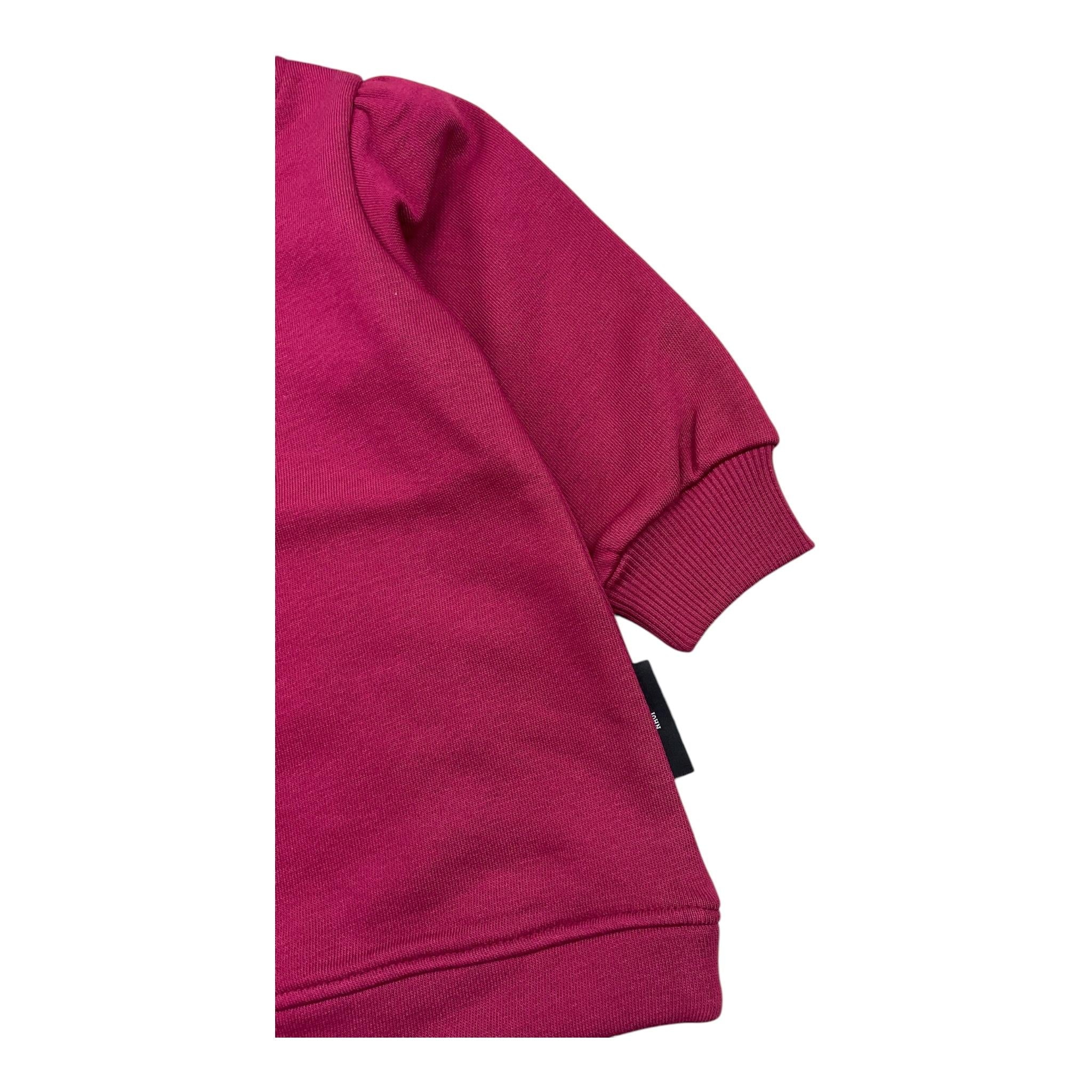 JOHN RICHMOND abito girocollo tinta unita manica lunga Bordeaux per Neonata RIA25019VE BORDEAXU JOHN RICHMOND