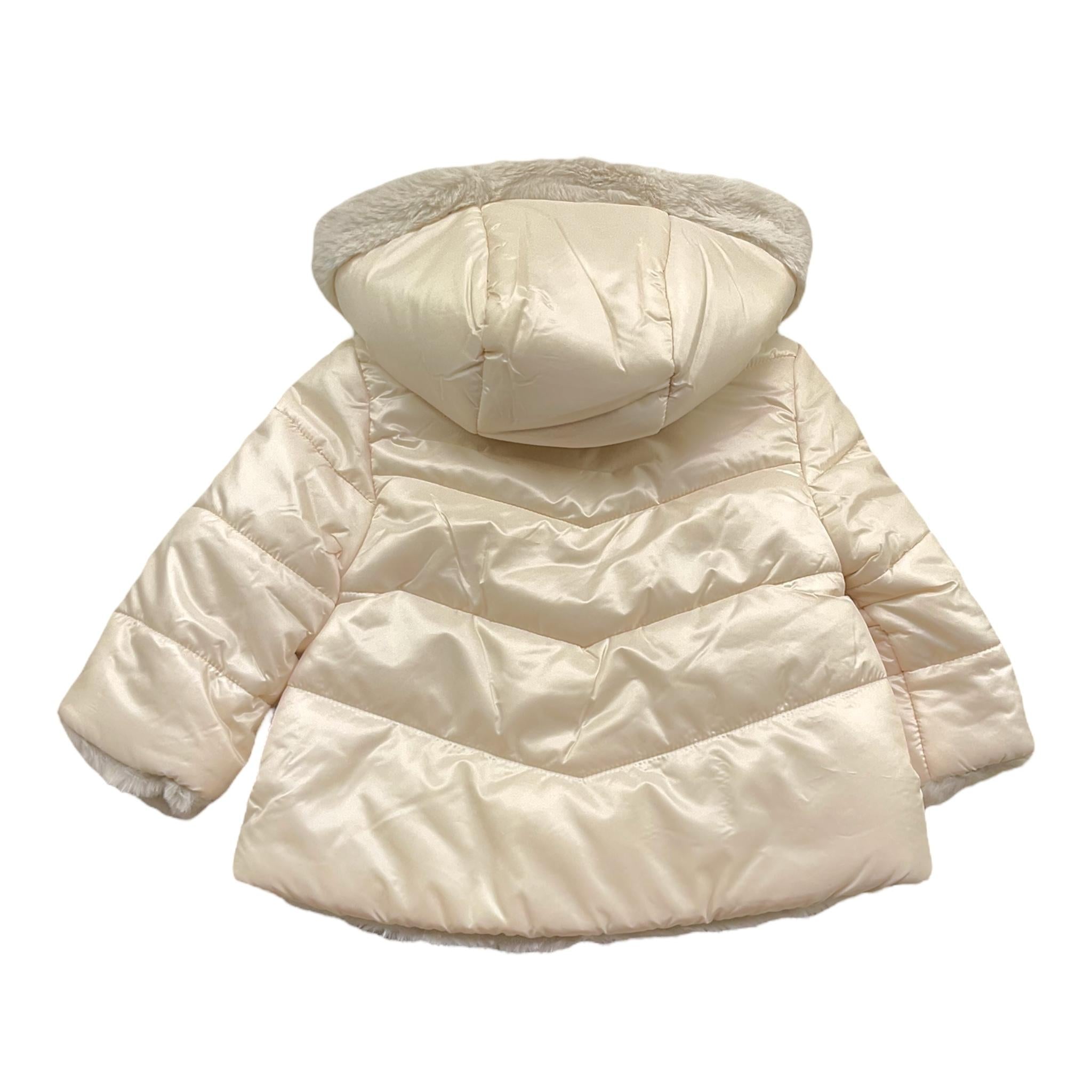 MAYORAL giubbino reversibile tinta unita con zip e cappuccio Beige per Neonata 2480 BEIGE MAYORAL
