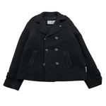 DETWELVE cappotto tinta unita doppiopetto Nero per Bambino 9800 NERO DETWELVE