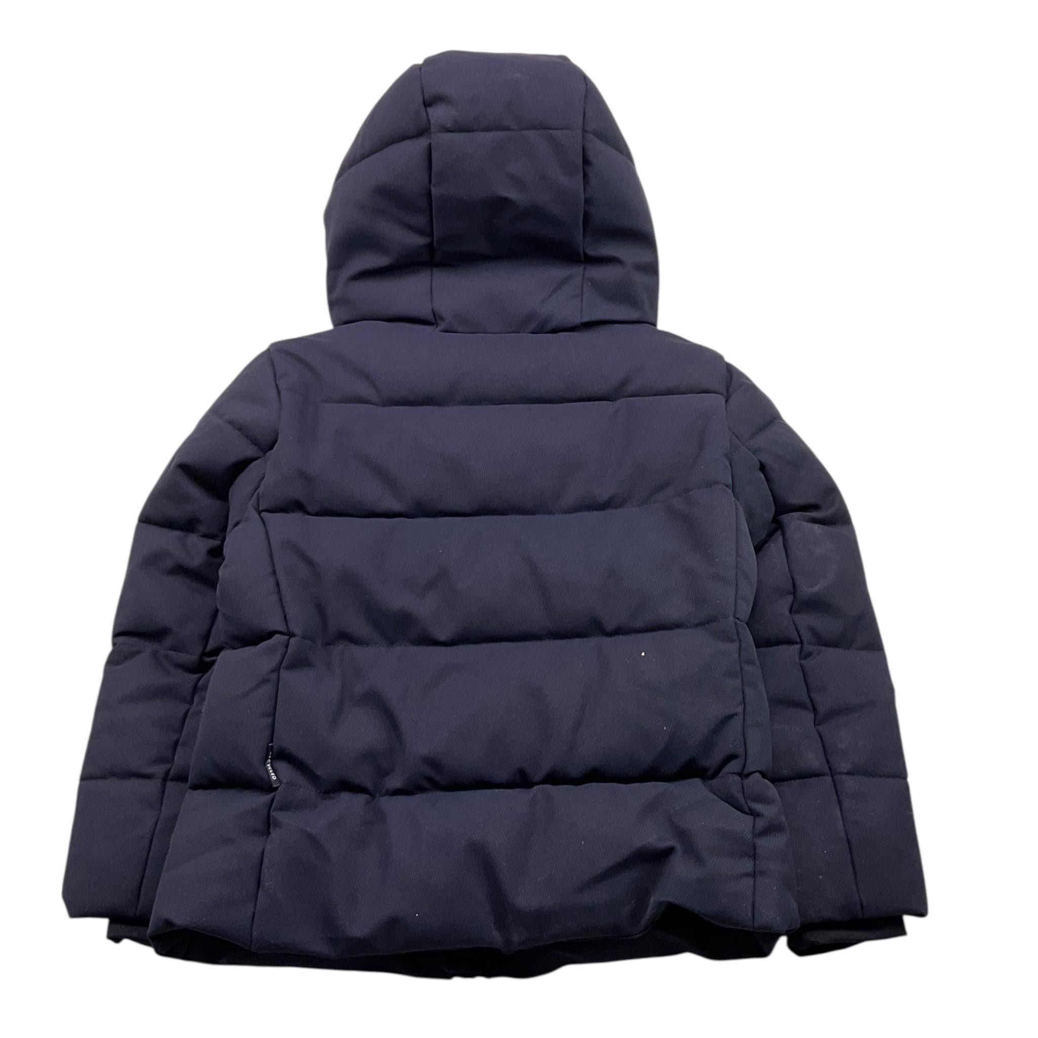 SAVE THE DUCK giubbino tinta unita con zip e cappuccio Blu per Bambino J31779BX BLU SAVE THE DUCK