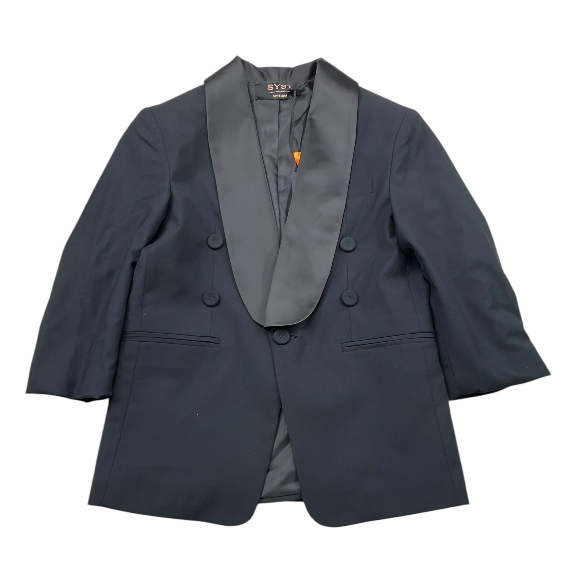 STAY STREET giacca tinta unita con bottoni Nero per Bambino 8092 NERO STAY STREET