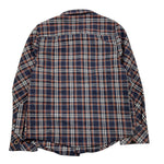 NEVER TOO camicia manica lunga fantasia quadri Blu per Bambino NT1793B BLU NEVER TOO