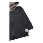 M+E' felpa con zip e cappucci tinta unita Grigio per Neonato I2423509N GRIGIO M+E'