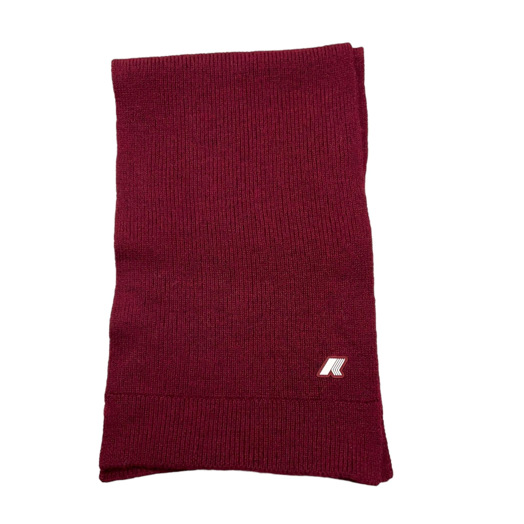 K-WAY sciarpa tinta unita Bordeaux per Bambino K5128RW BORDEAUX K-WAY