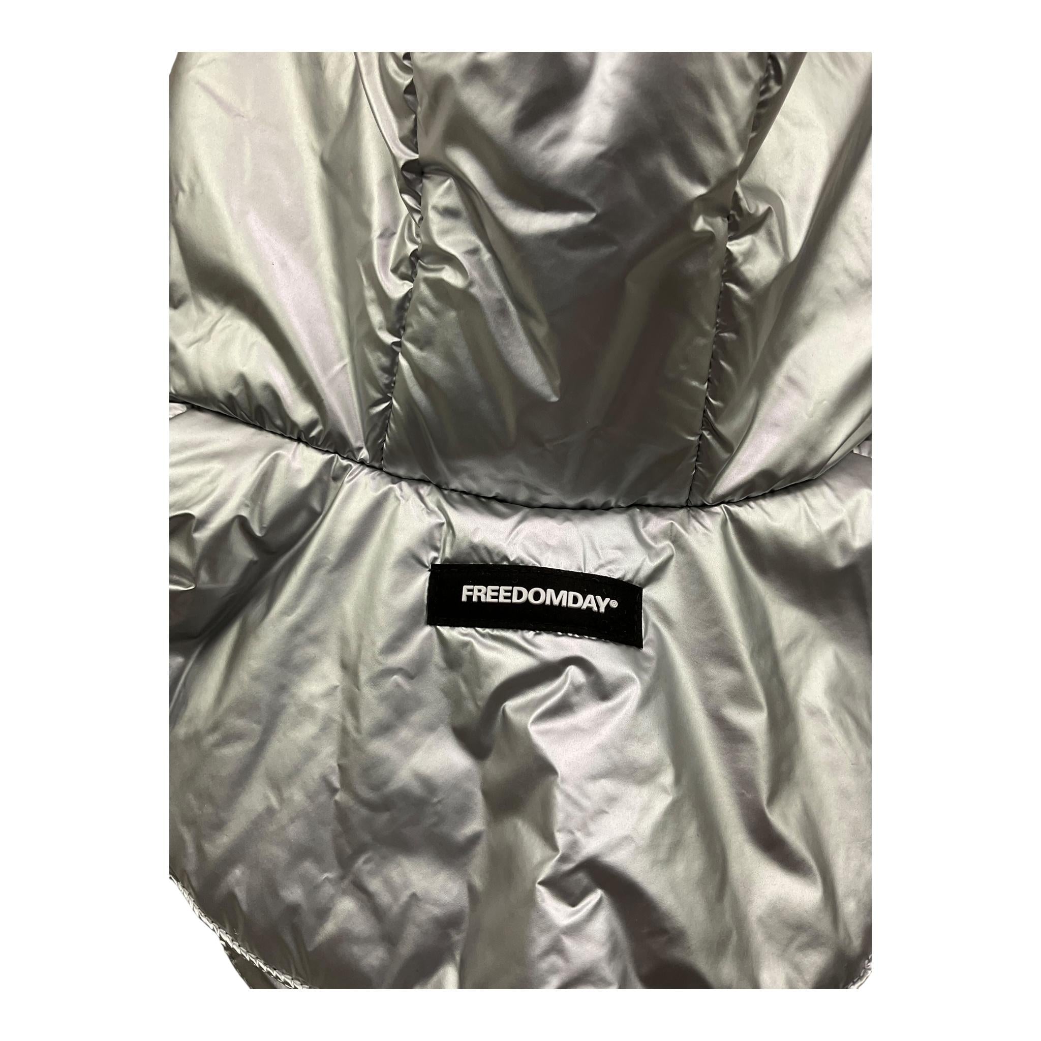 FREEDOMDAY cappuccio giubbino tinta unita Argento per Bambina IFRJUX6833AH793 ARGENTO FREEDOMDAY